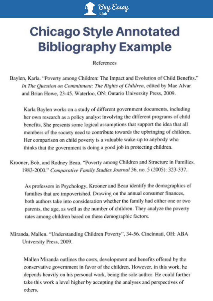 annotated bibliography essay definition