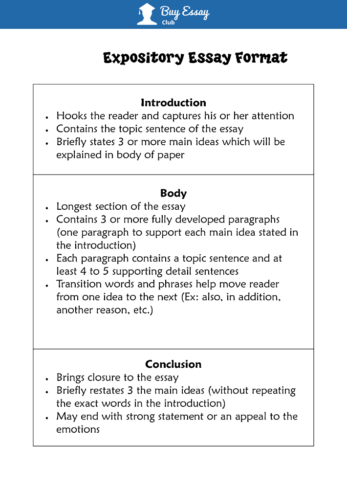 expository essay meaning in english